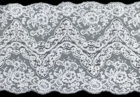 16" Cream Alençon Galloon Lace (Made in France)