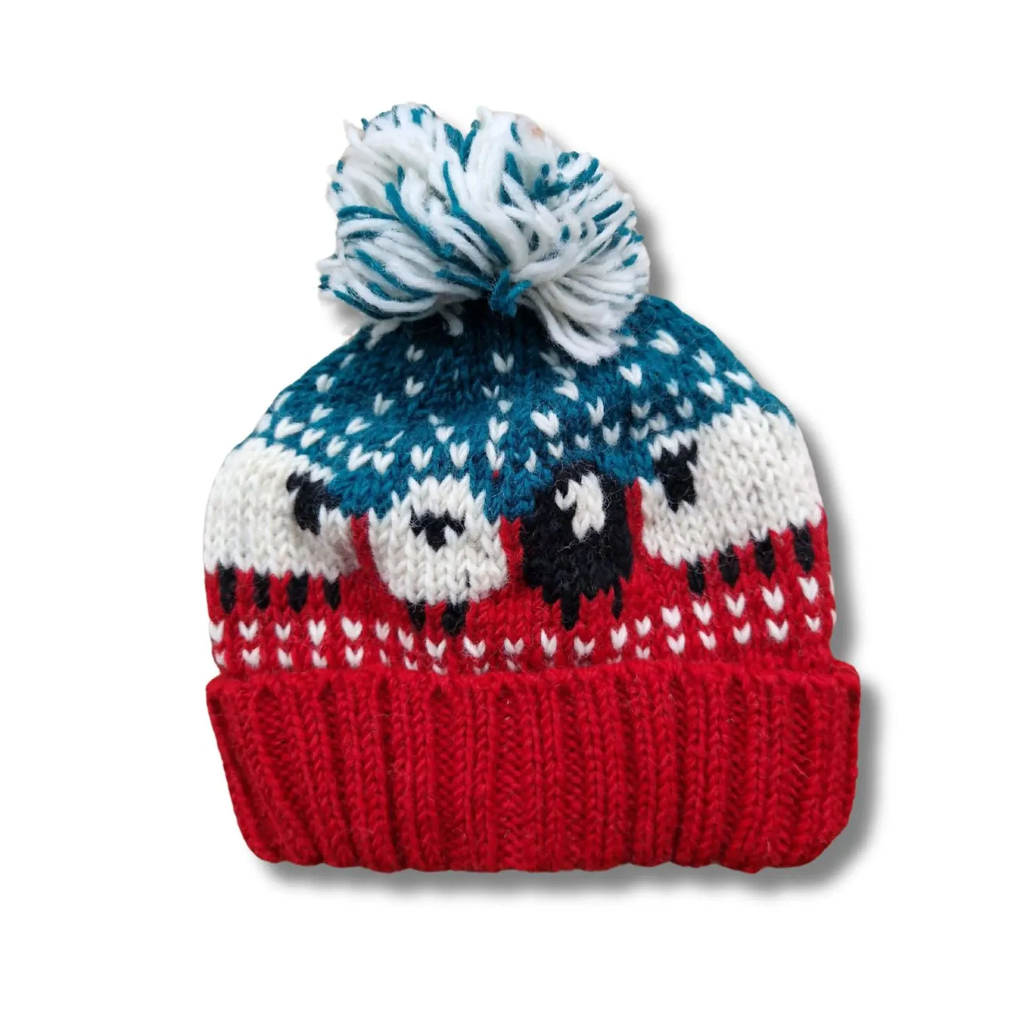 Chunky Sheep Fairtrade Bobble Hat