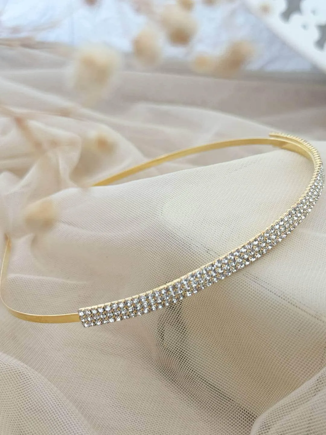 Gold Diamond Hairband