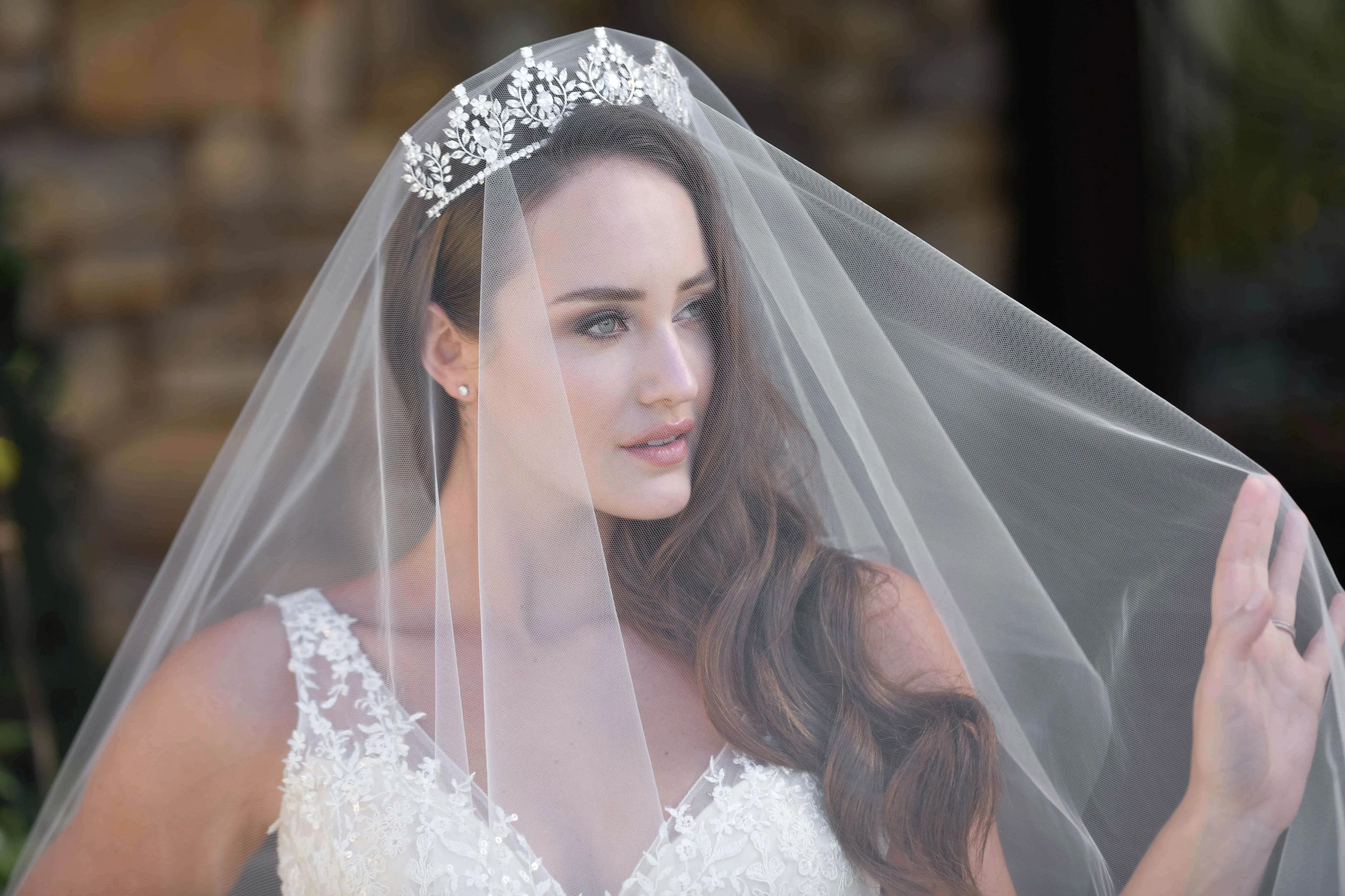 GRANDE AMBRELL Extra Long Ultra Royal Cathedral Drop Veil