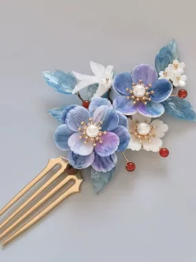 Hair Pin: Aurora Bloom