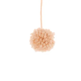 Knitted Pompom Cat Toy