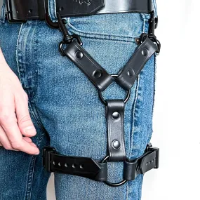 Leather Leg Harness