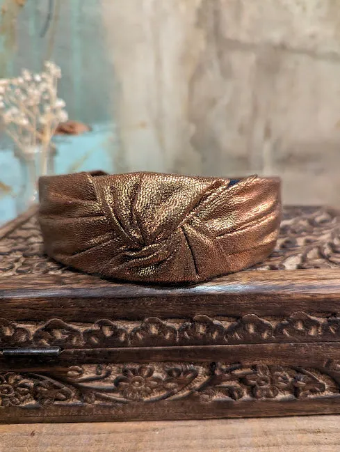 Nuance Metallic Knot Headband