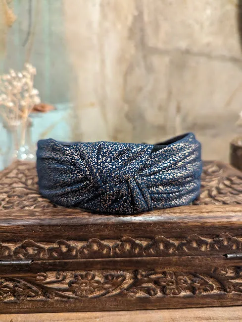 Nuance Metallic Knot Headband