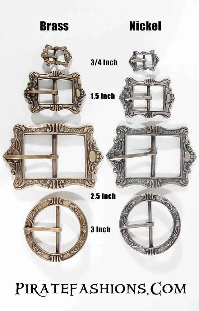 Period Pirate Buckles