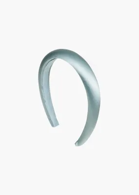 Tori Headband in Satin -- Powder