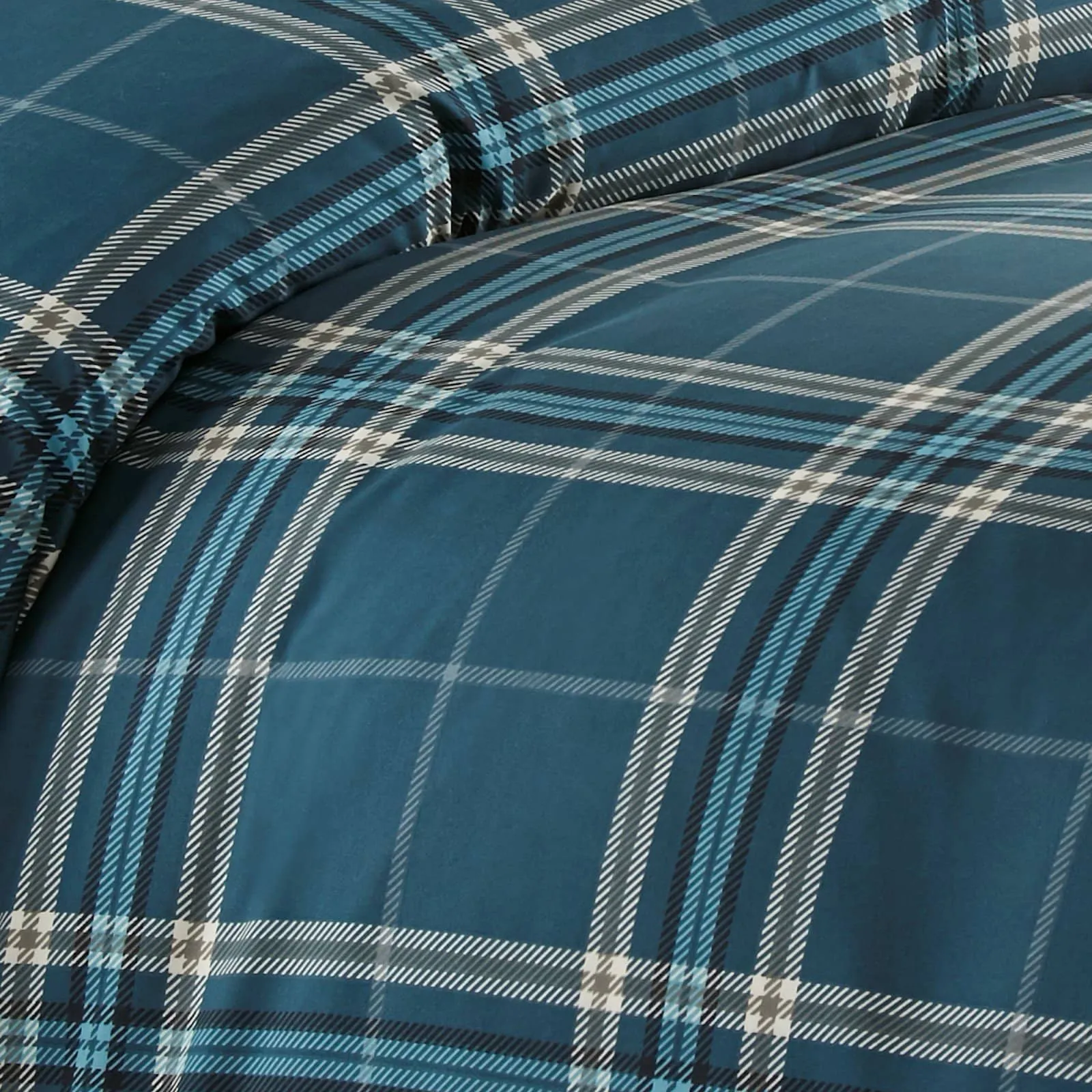 Vilano Plaid Duvet Cover Set